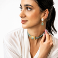 Choker Trier Verde Amazonita
