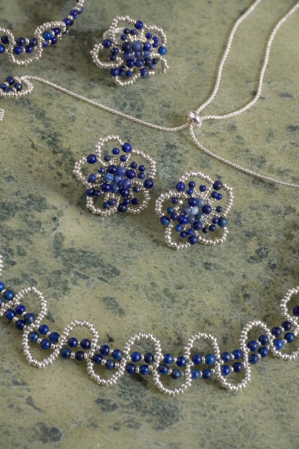 Aros Indigo Silver