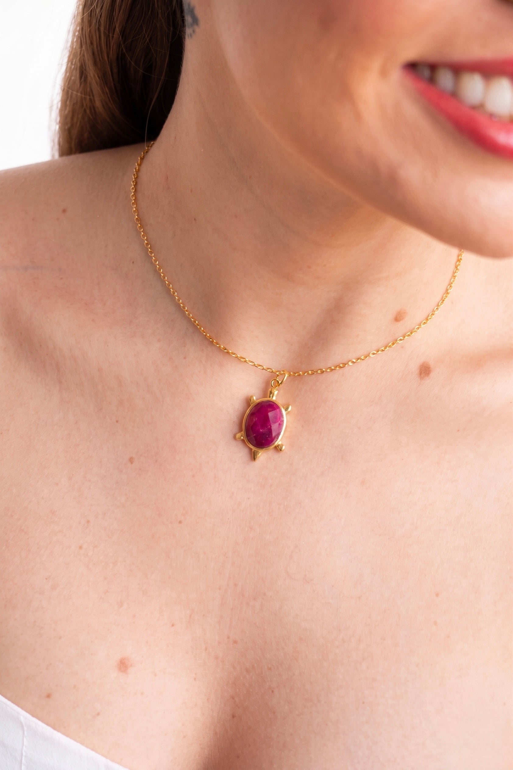 Collar Amulet Turtle
