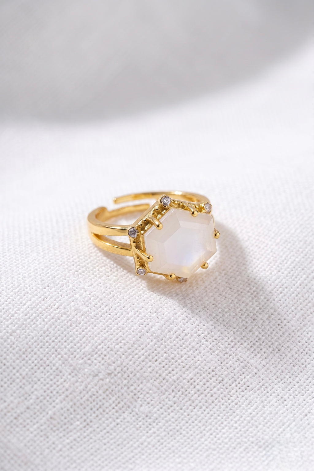 Anillo Hexa Luna