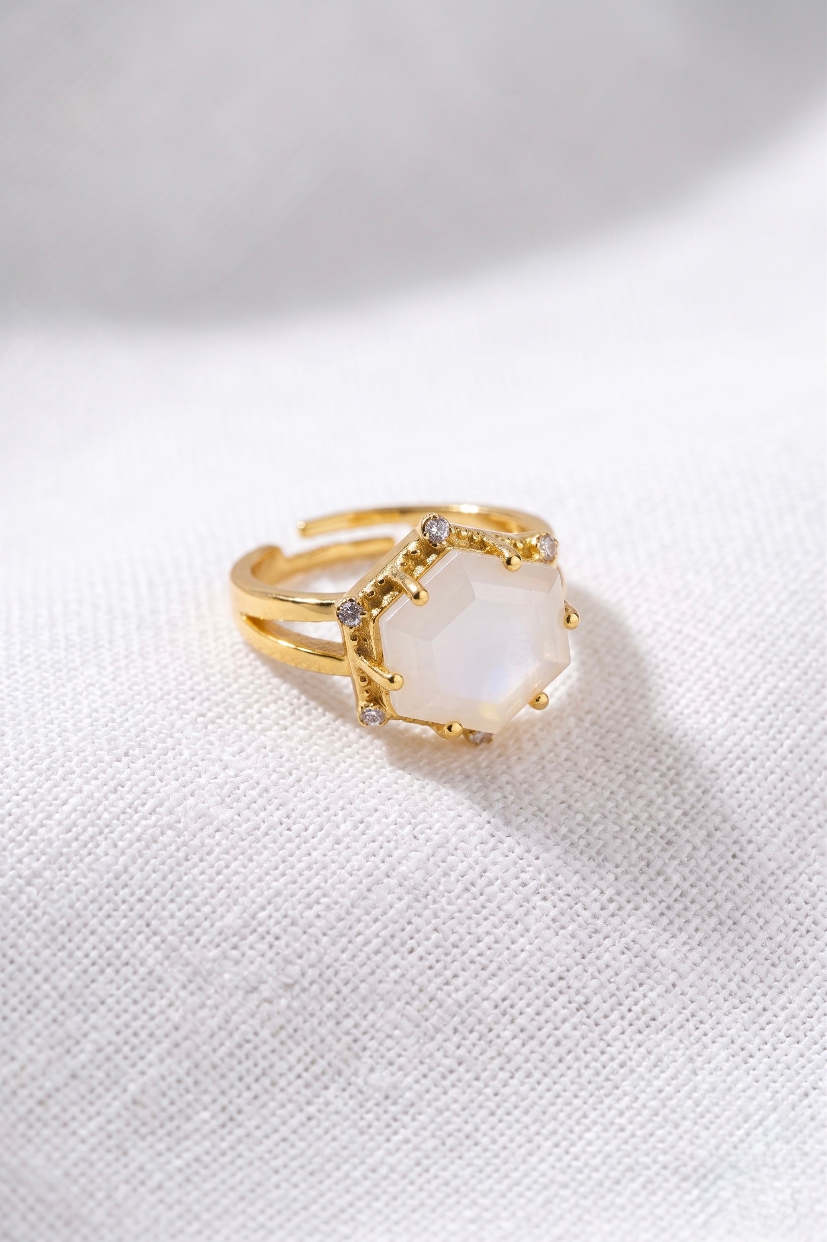 Anillo Hexa Luna