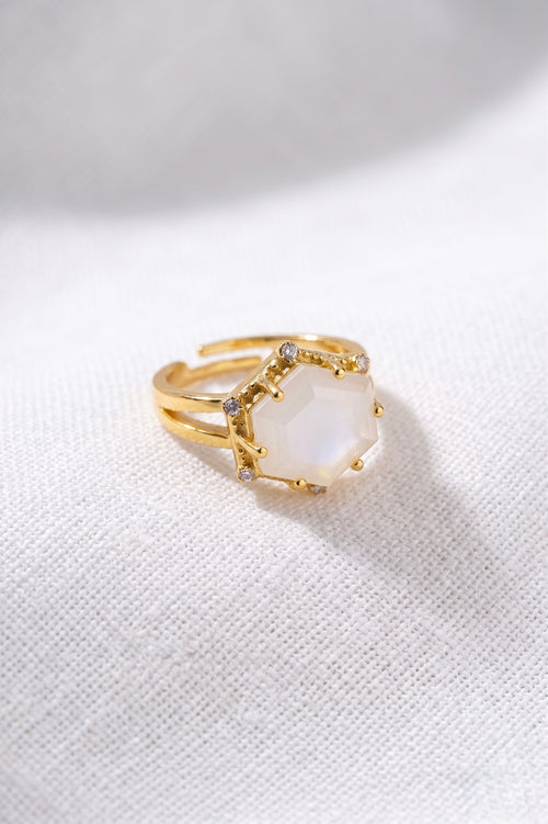 Anillo Hexa Luna