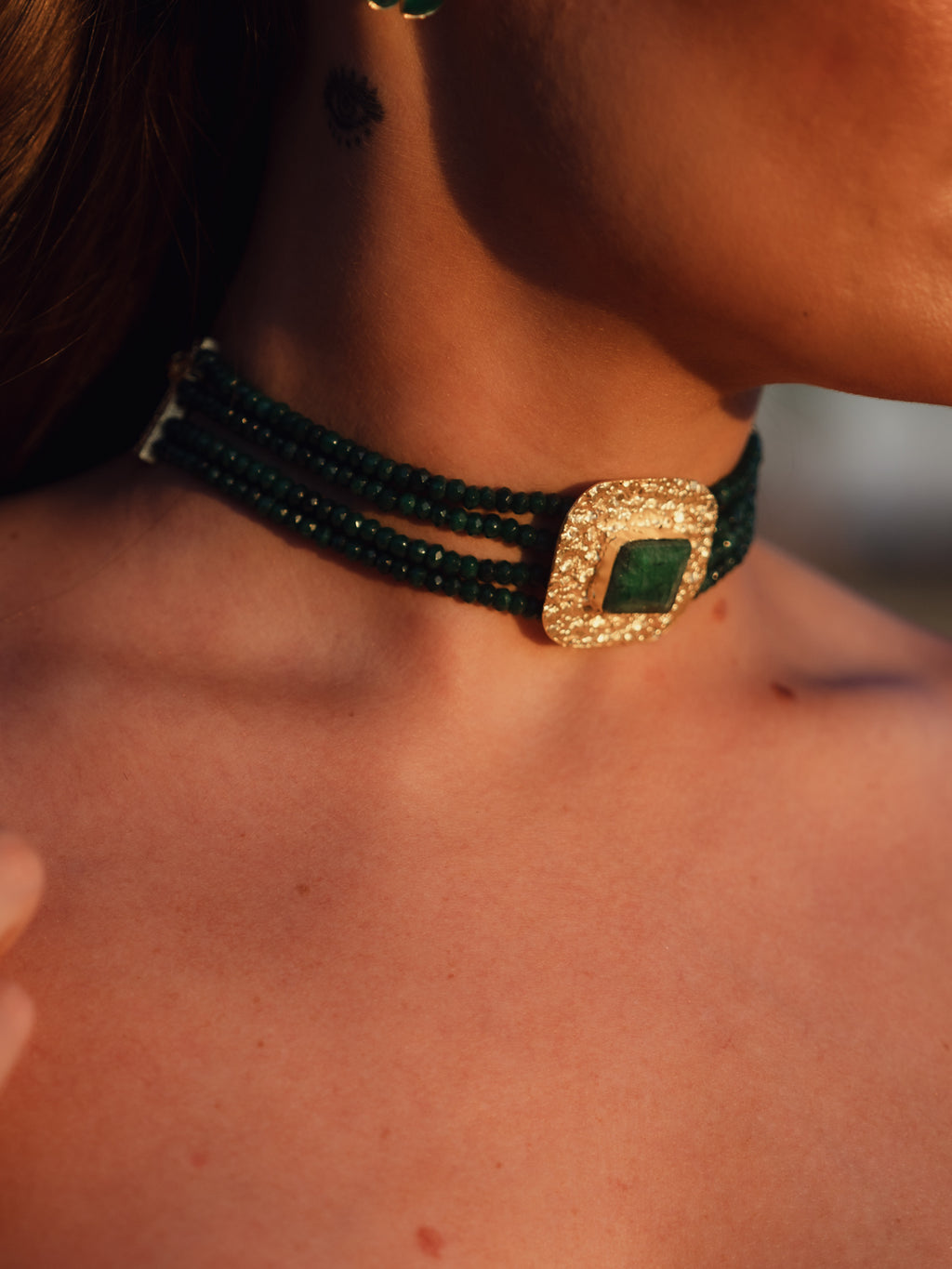 Choker Trier Esmeralda