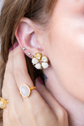 Aros Flor de Luna Gold