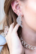 Aros Aleteo Plata Shine