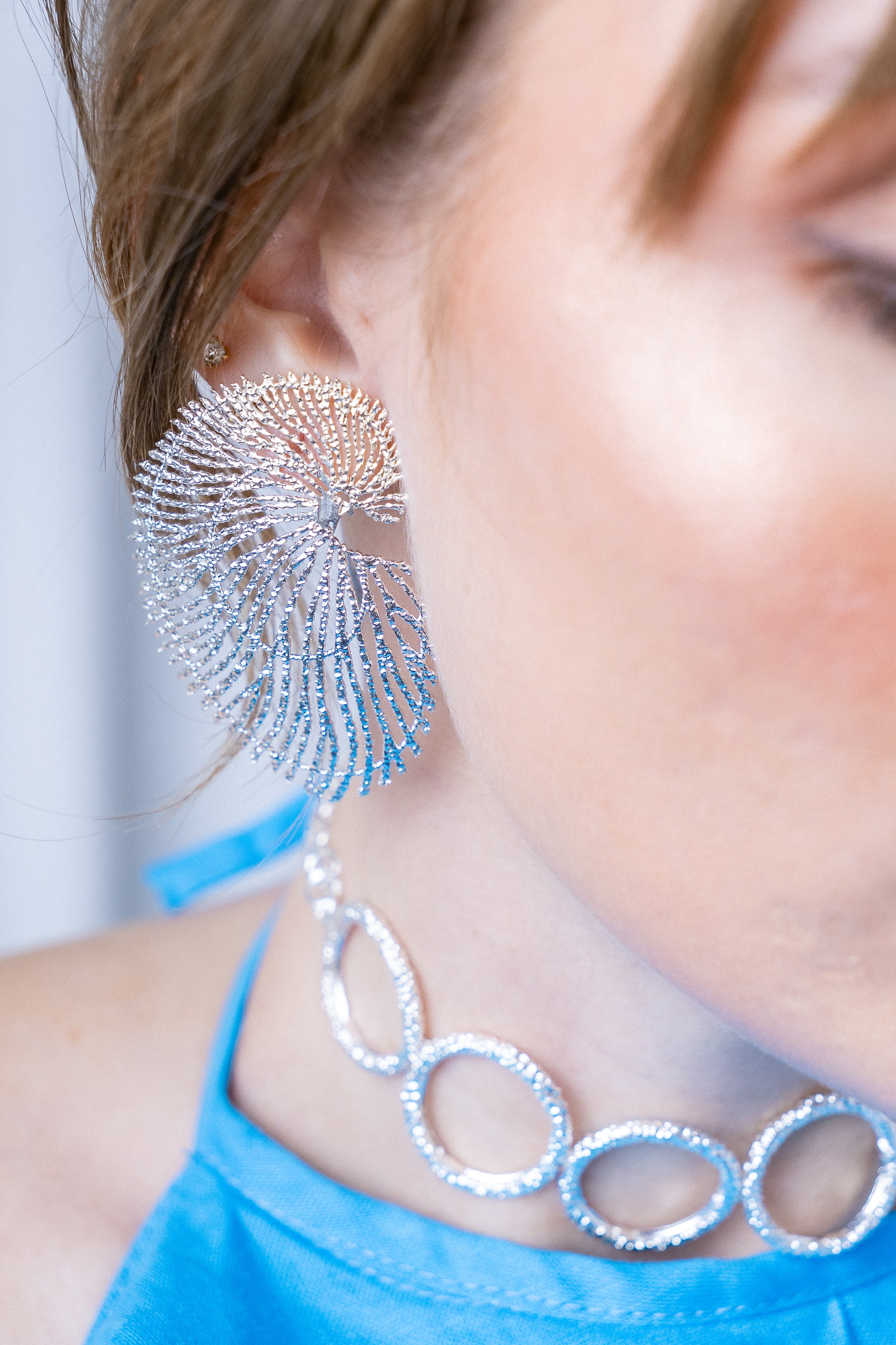 Aros Caracola Plata