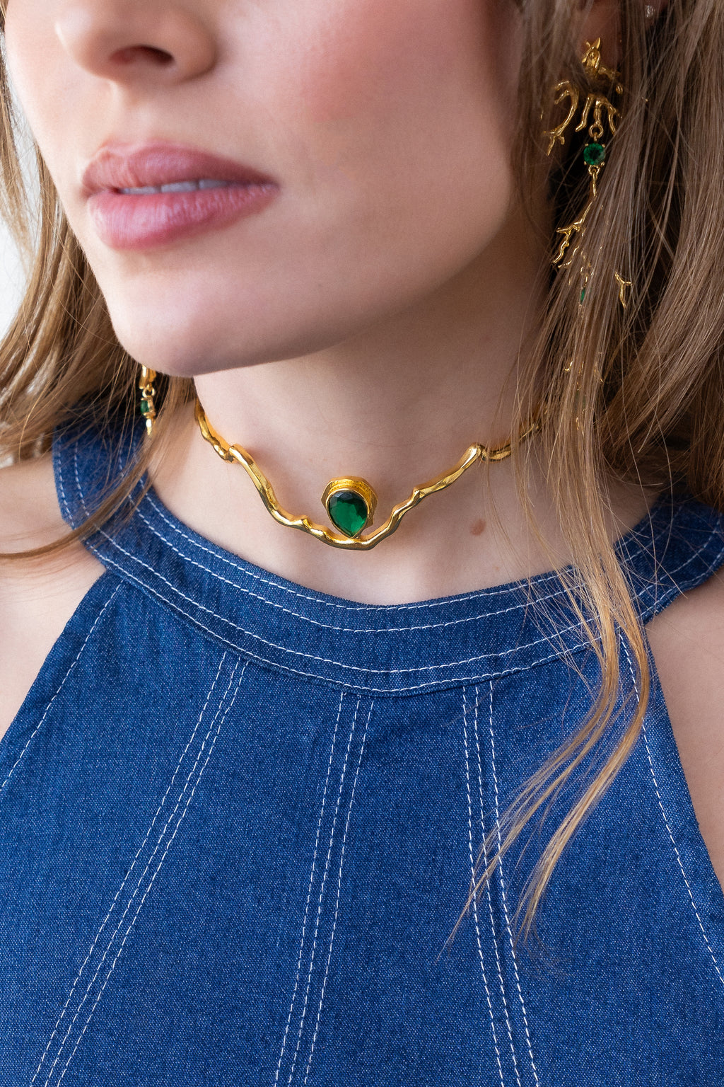 Choker Mare Esmeralda