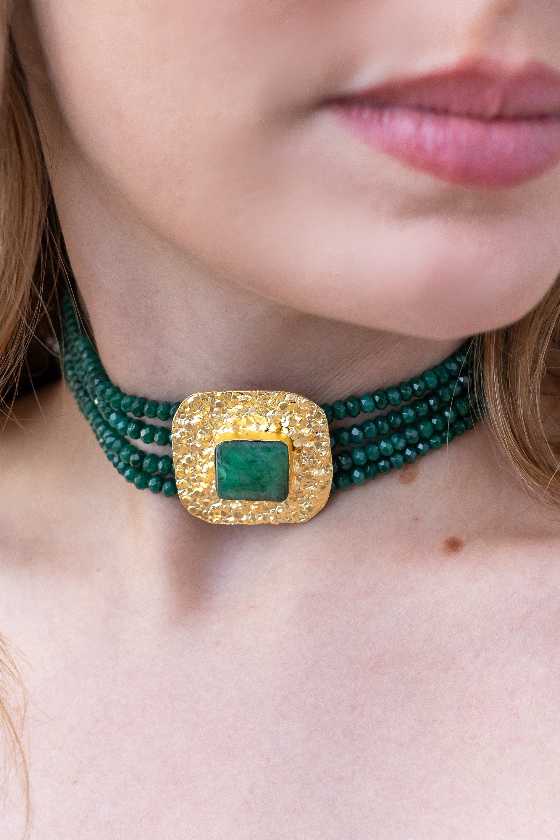 Choker Trier Esmeralda
