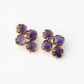 Aros Belimir Morado Amatista
