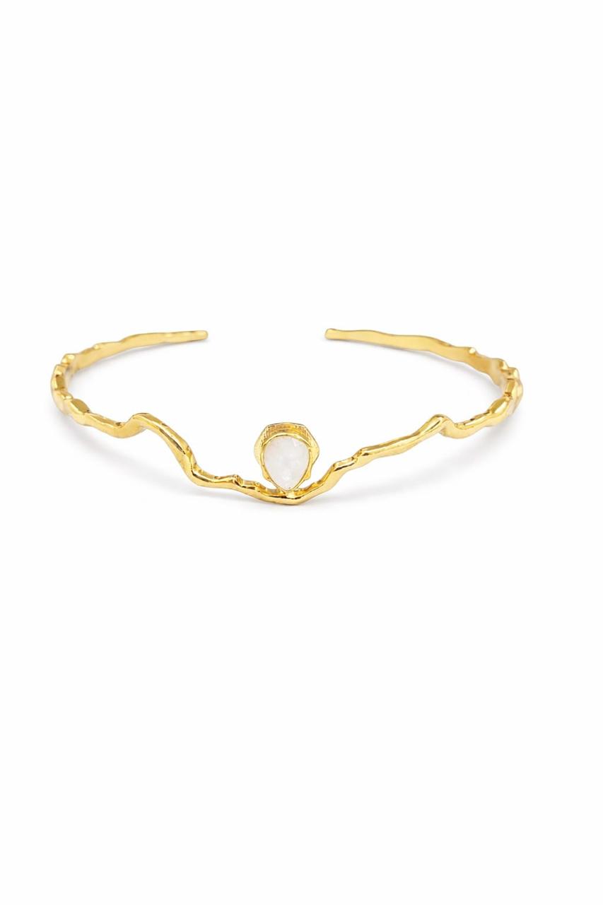 Choker Mare Piedra Lunar