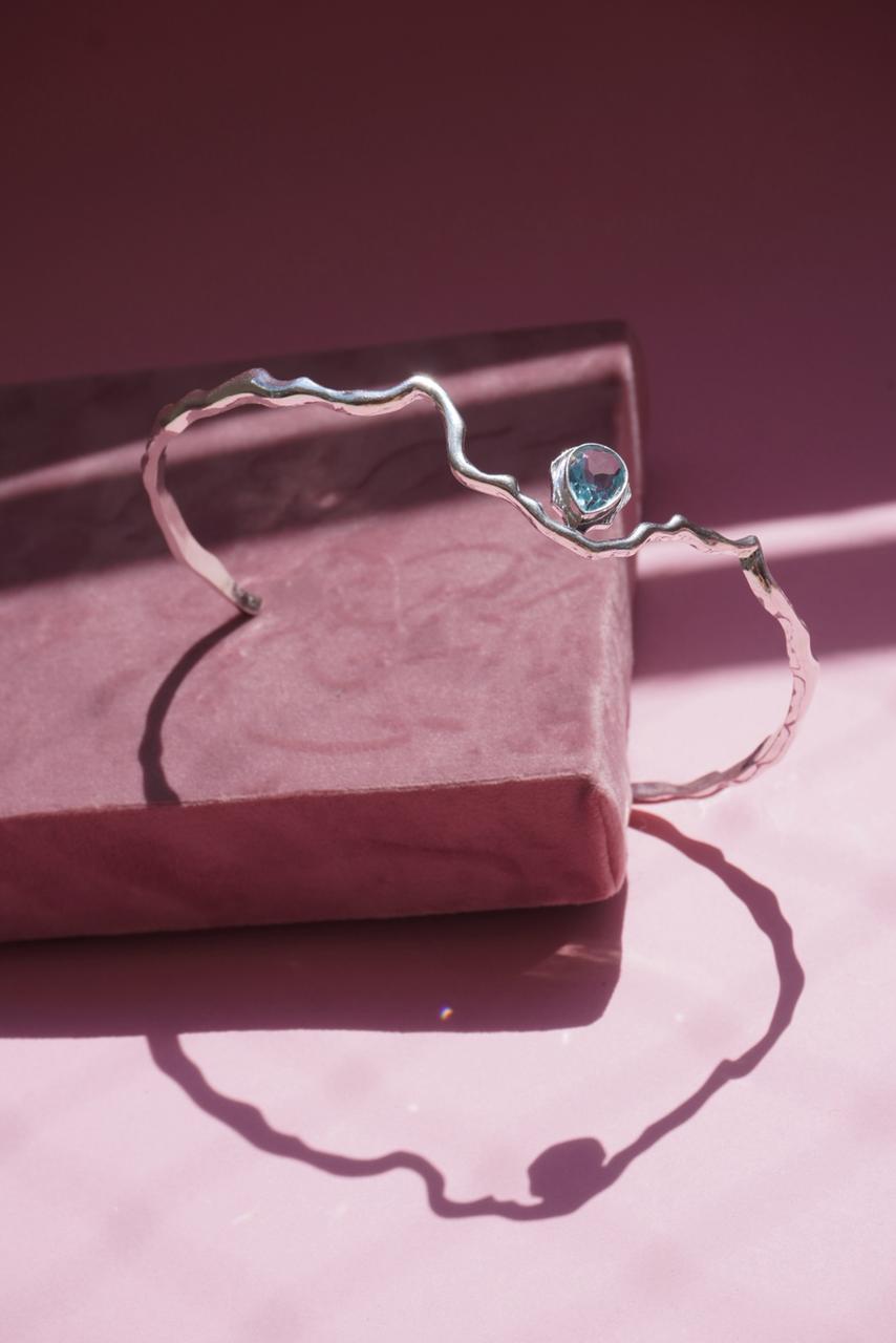 Choker Mare Agua Marina