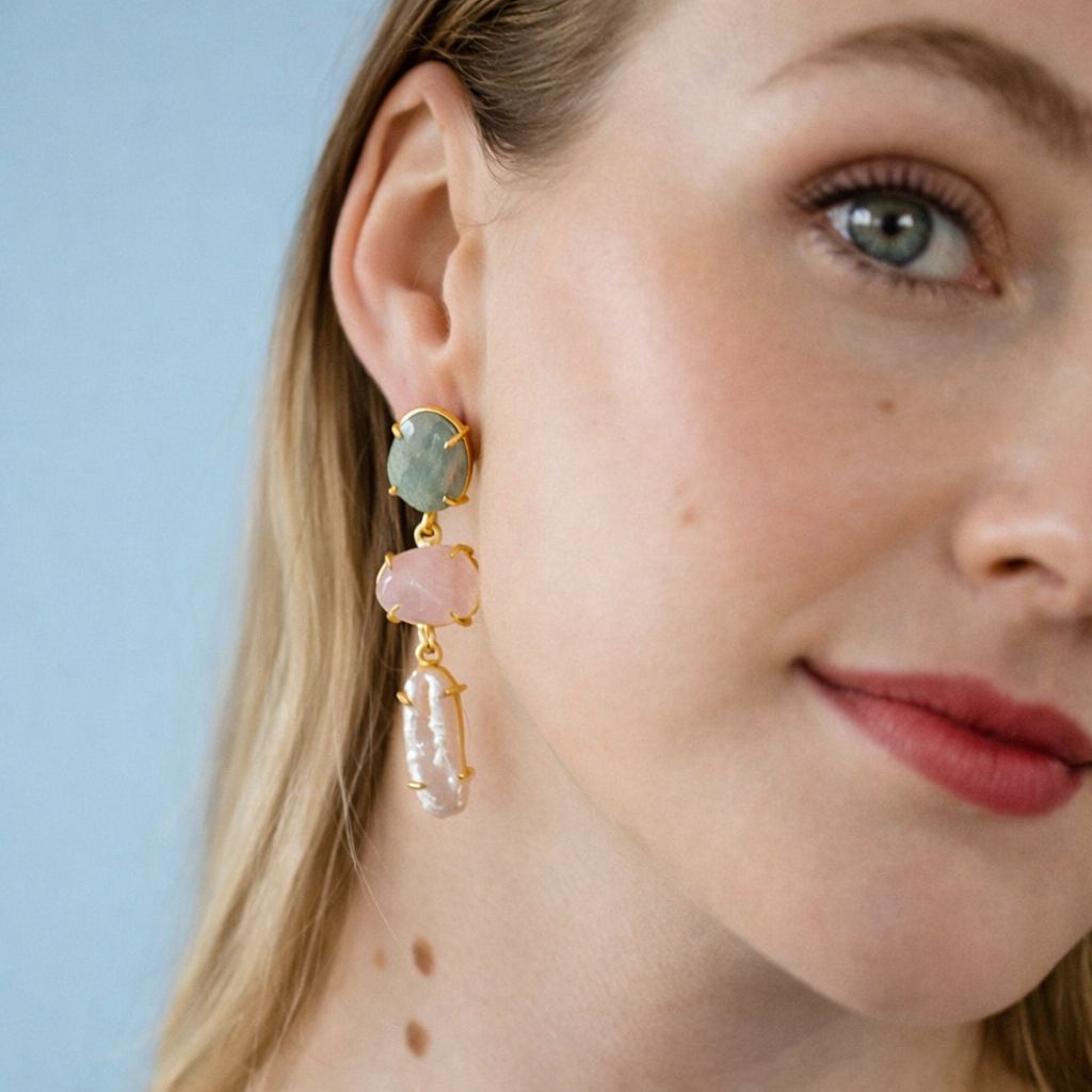 Aros Jubia Verde Agua