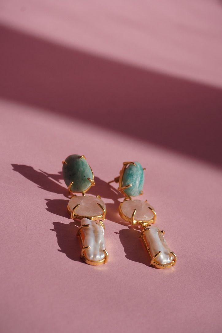 Aros Jubia Verde Agua