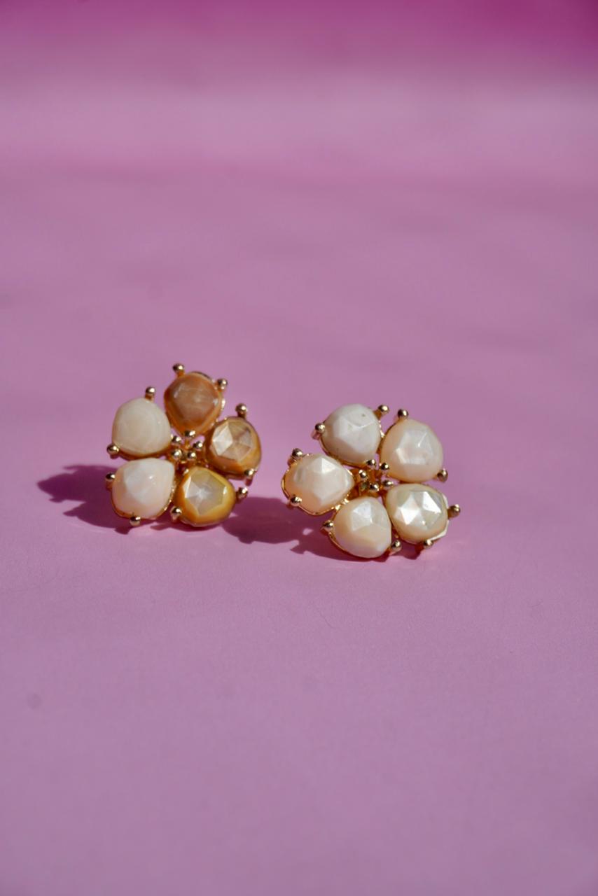 Aros Flor de Luna Gold