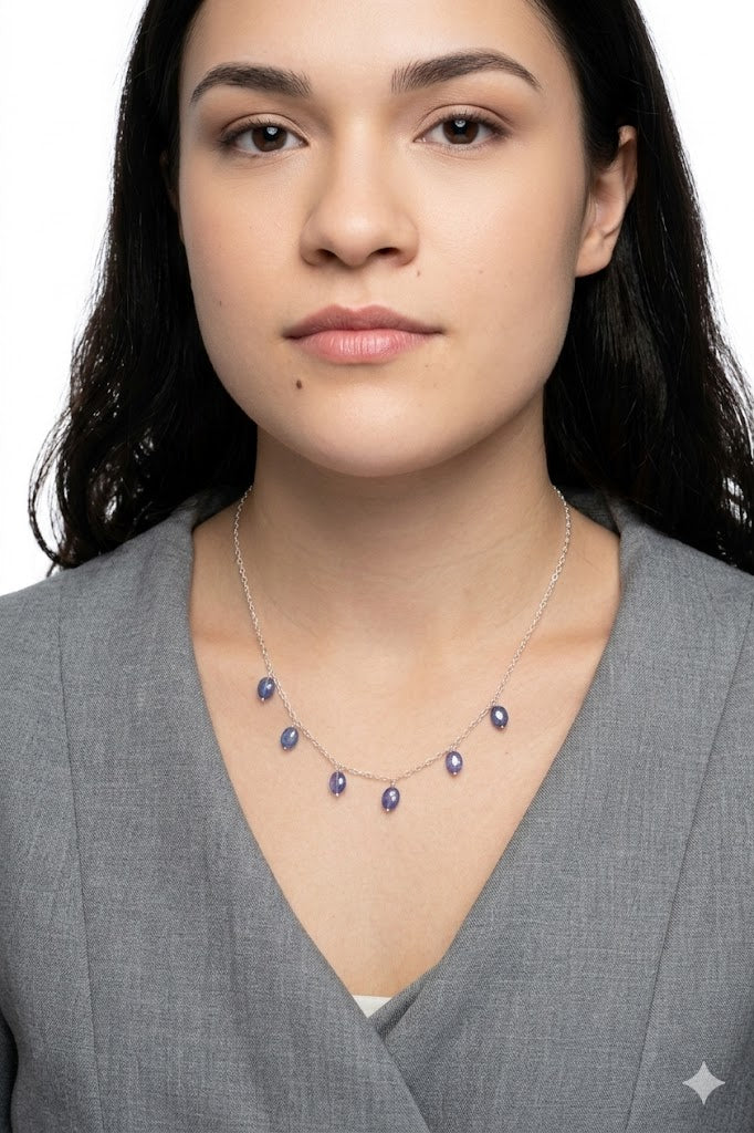Collar Aurora Tanzanita